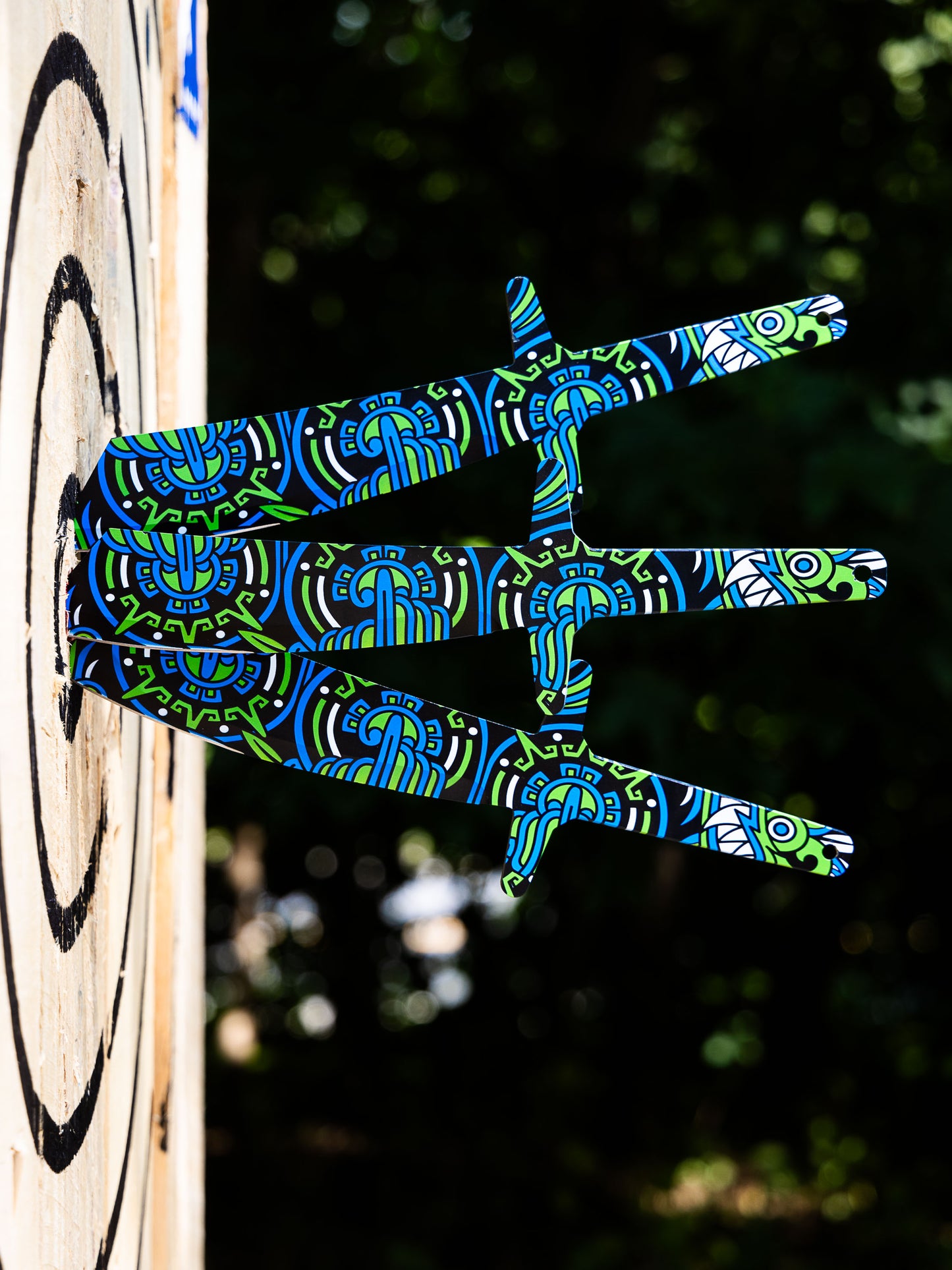 The WKTL Blackhawk Throwing Knife - Tribal Thunder