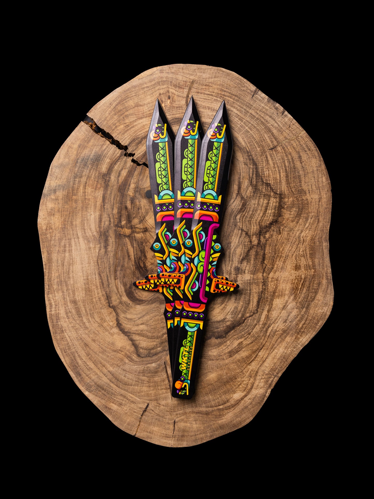 Barbaro Throwing Knife: Kukulkan's Eclipse