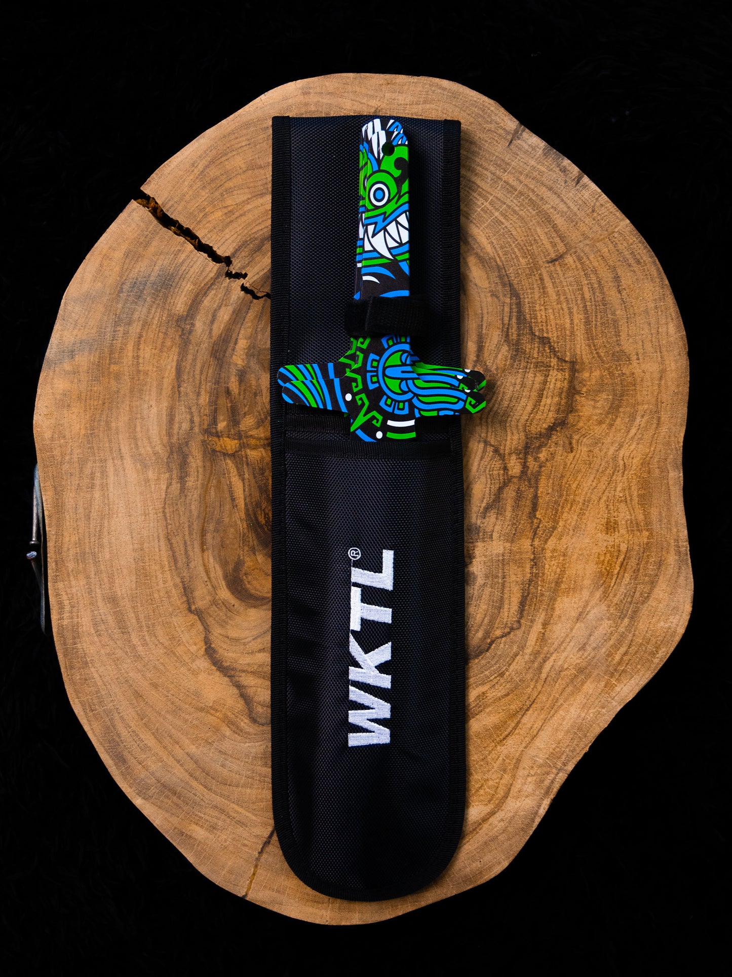 The WKTL Blackhawk Throwing Knife - Tribal Thunder
