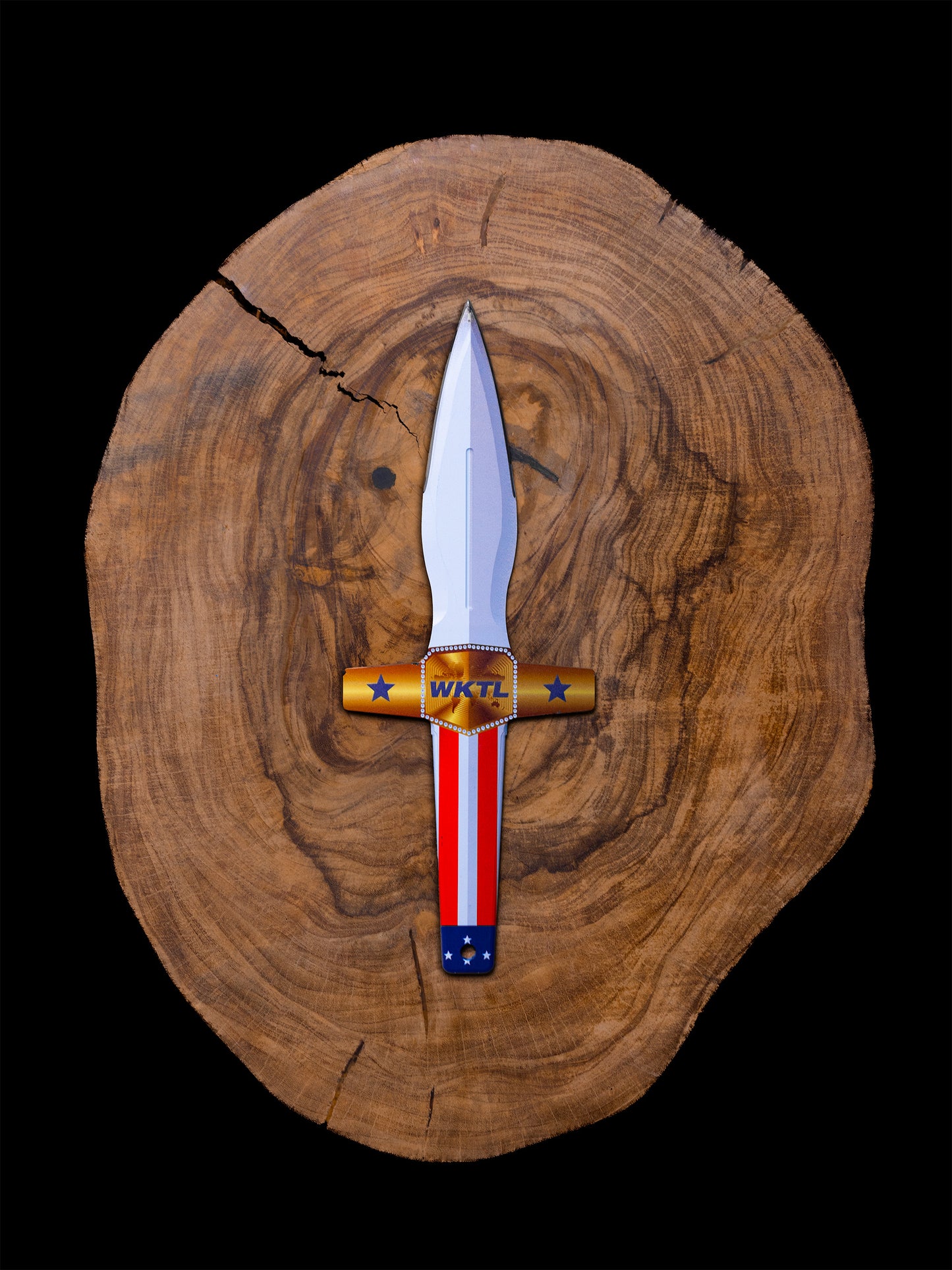 WKTL Undisputed Set of 3 Throwing Knives