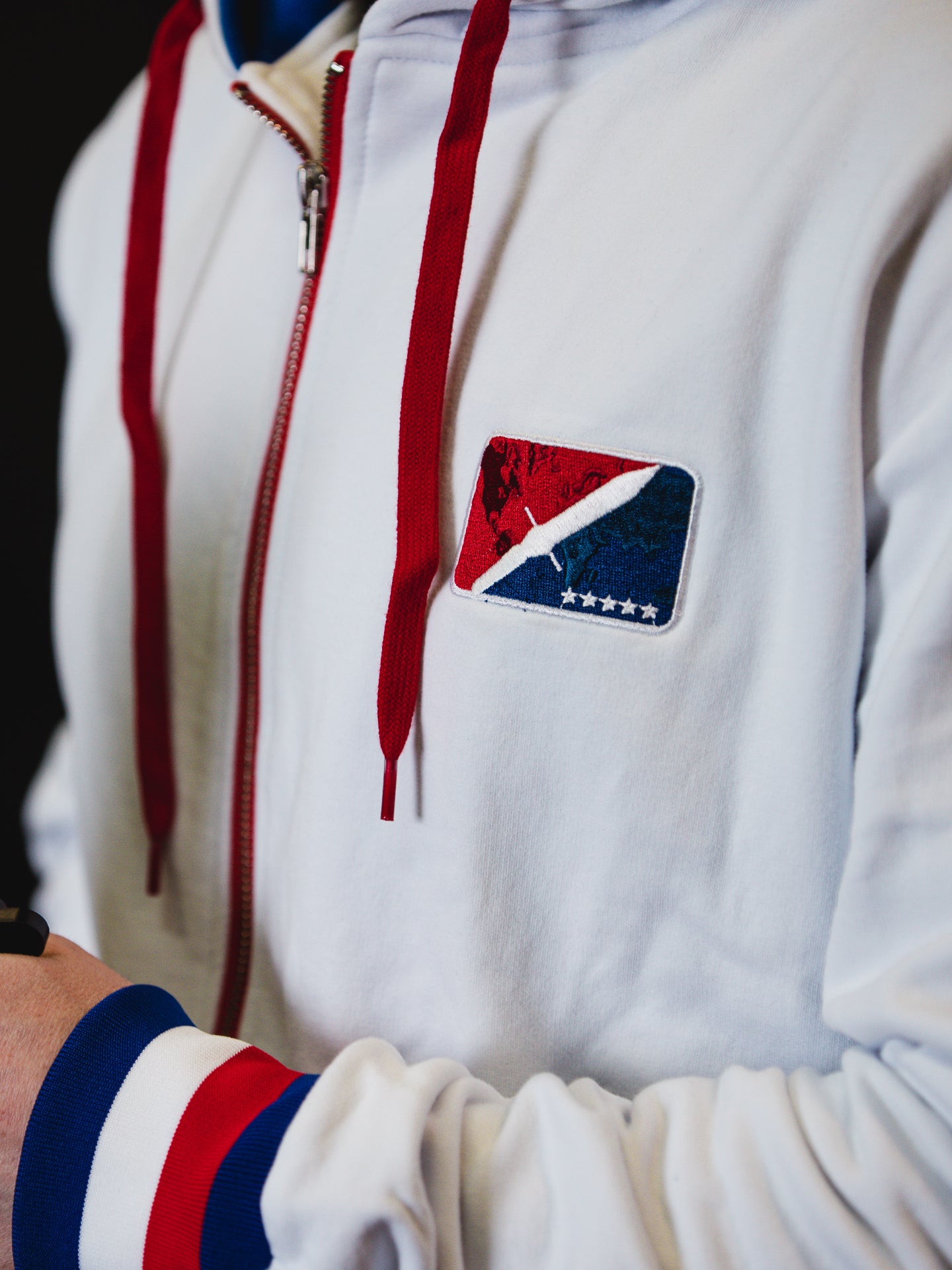 Stretch White WKTL Hoodie