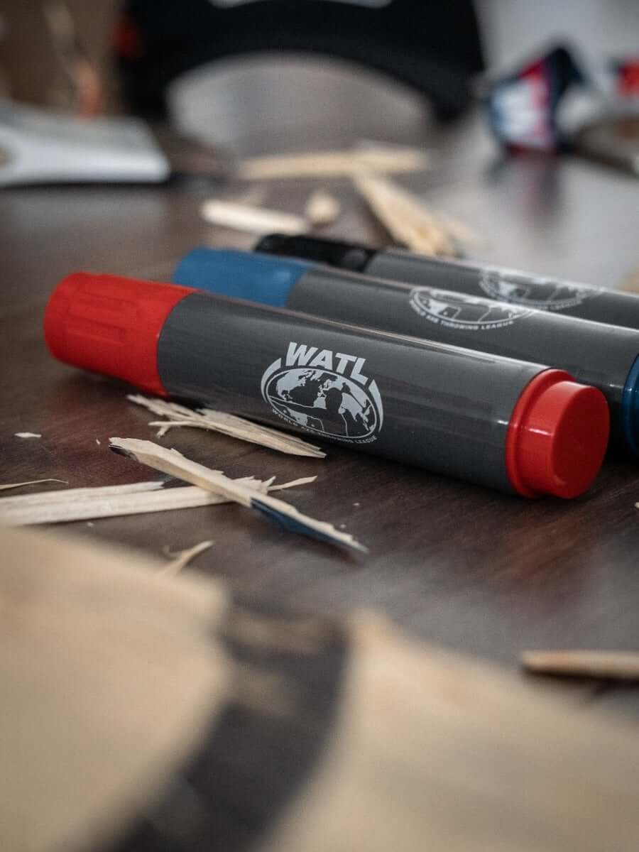 Axe Throwing Target Marker Detail
