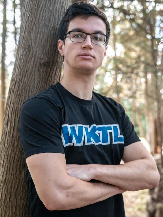 World Knife Throwing League (WKTL) Logo T-Shirt Model