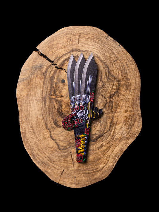 Bandito Set of 3 Throwing Knives: Desperado