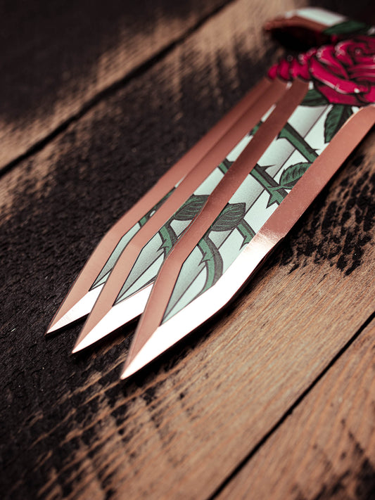 WKTL Kiss of Death Set of 3 Throwing Knives