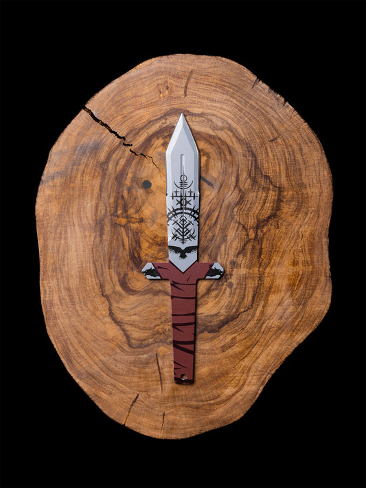 The WKTL Barbarian Throwing Knife - Odin's Fury