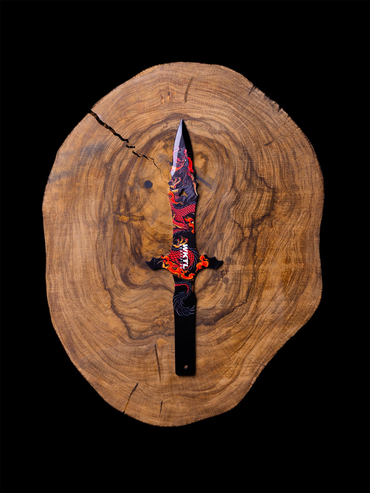 Grito Throwing Knives: Fire Dragon (Set of 3)