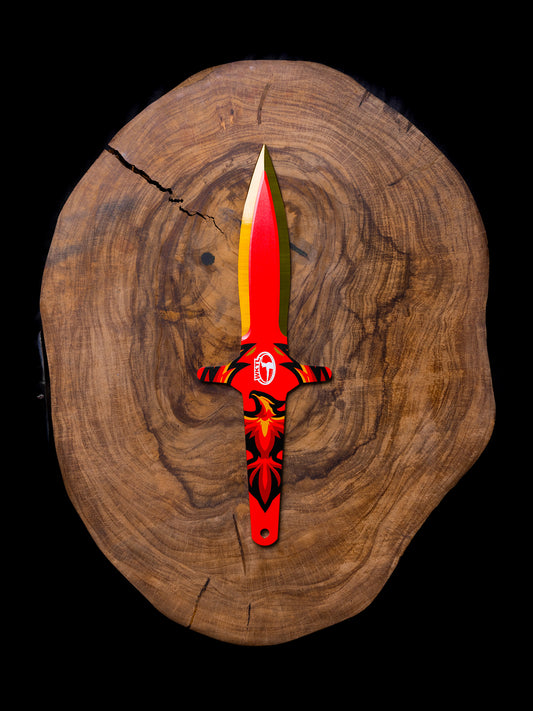 The WKTL Phoenix Throwing Knife - Inferno Talon