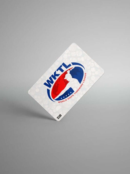World Knife Throwing League Gift Card