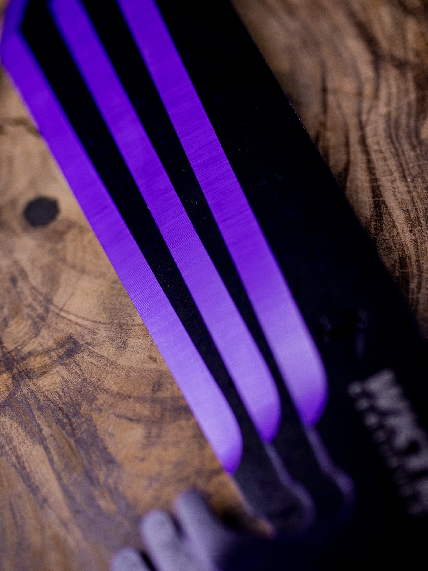 Diablo Throwing Knives: Purple Bevel (Set of 3)