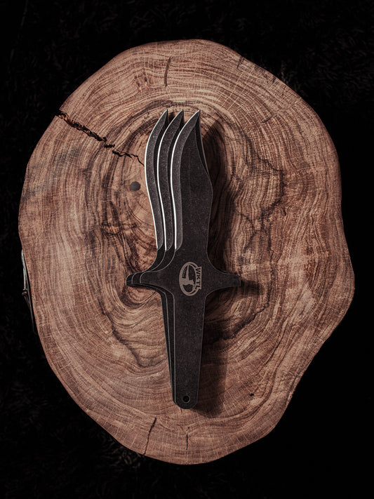 vintage griffon knife set of 6 with case