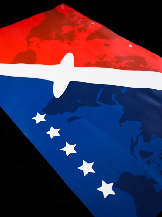 World Knife Throwing League Ultraluxe Championship Flag