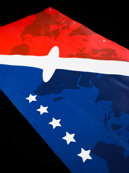 World Knife Throwing League Championship Flag