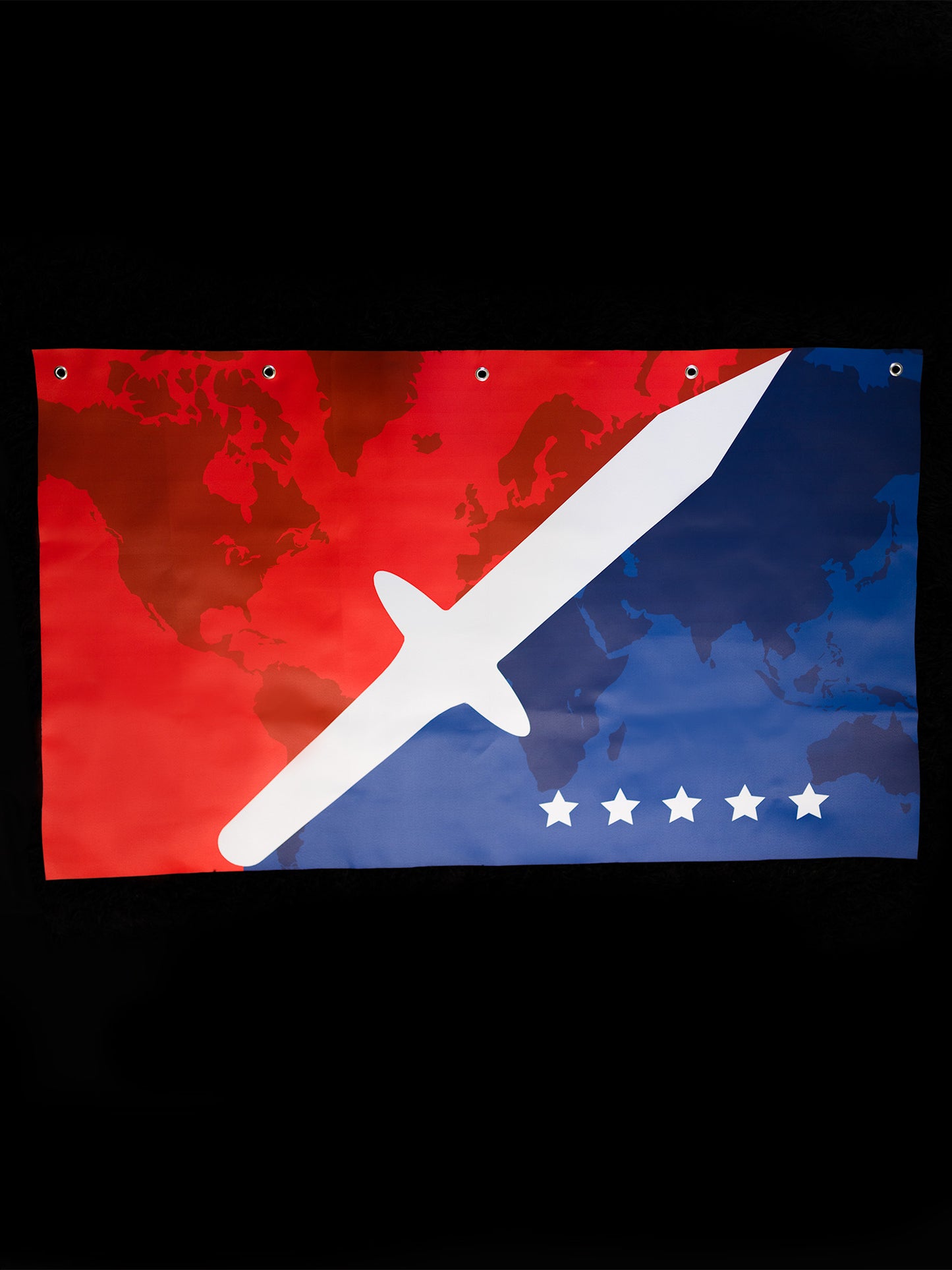 World Knife Throwing League Ultraluxe Championship Flag