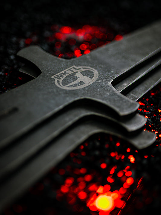 World Knife Throwing League (WKTL) Certified Competition Throwing Knife, The Crusader Guards