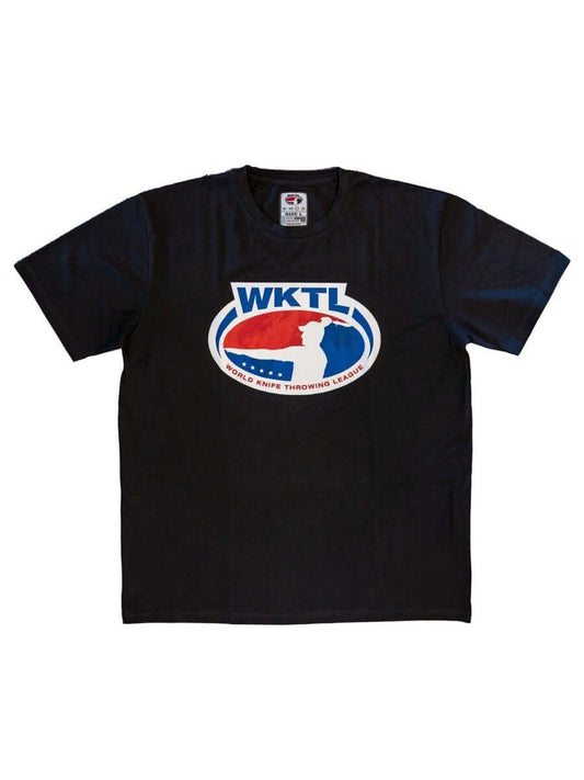 World Knife Throwing League Thrower Logo T-Shirt (Bamboo Fabric)