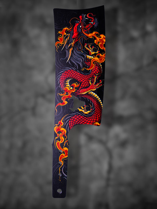 Besito Throwing Knife: Fire Dragon (Single)
