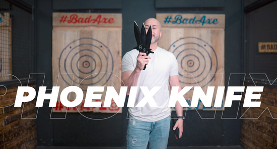 World Knife Throwing League (WKTL) Certified Competition Throwing Knife, The Phoenix